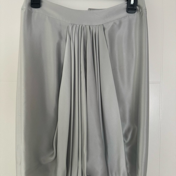 LAMB silk draped skirt - Picture 6 of 8